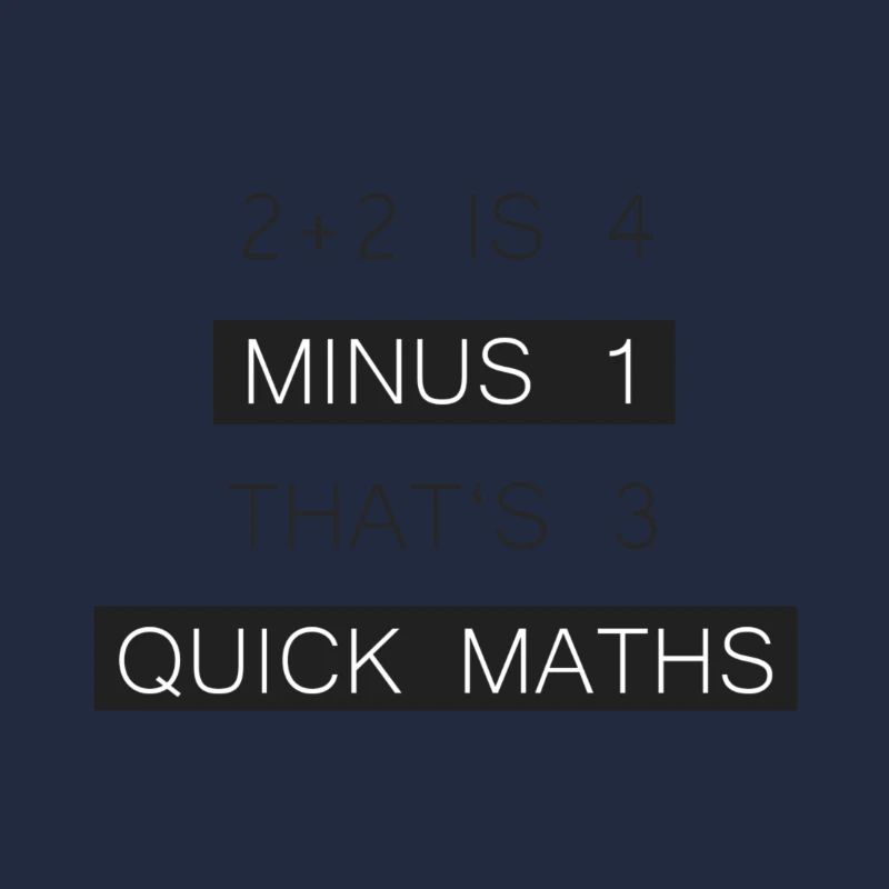 BigShaq "2+2 IS 4 MINUS 1 THAT'S 3 QUICK MATHS"