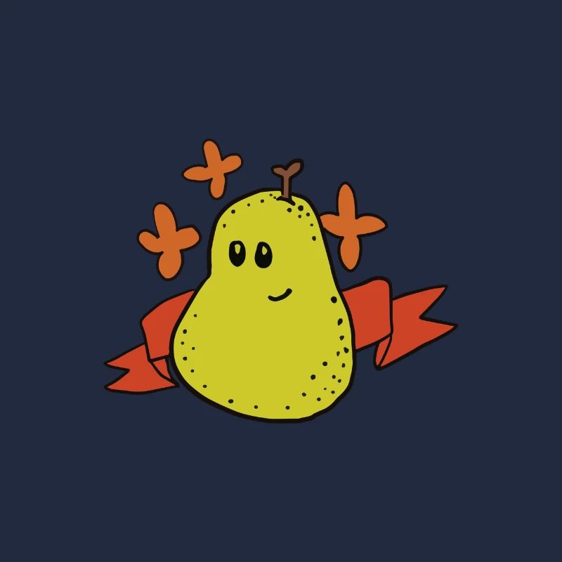 Obst lecker essen Birne Geschenk