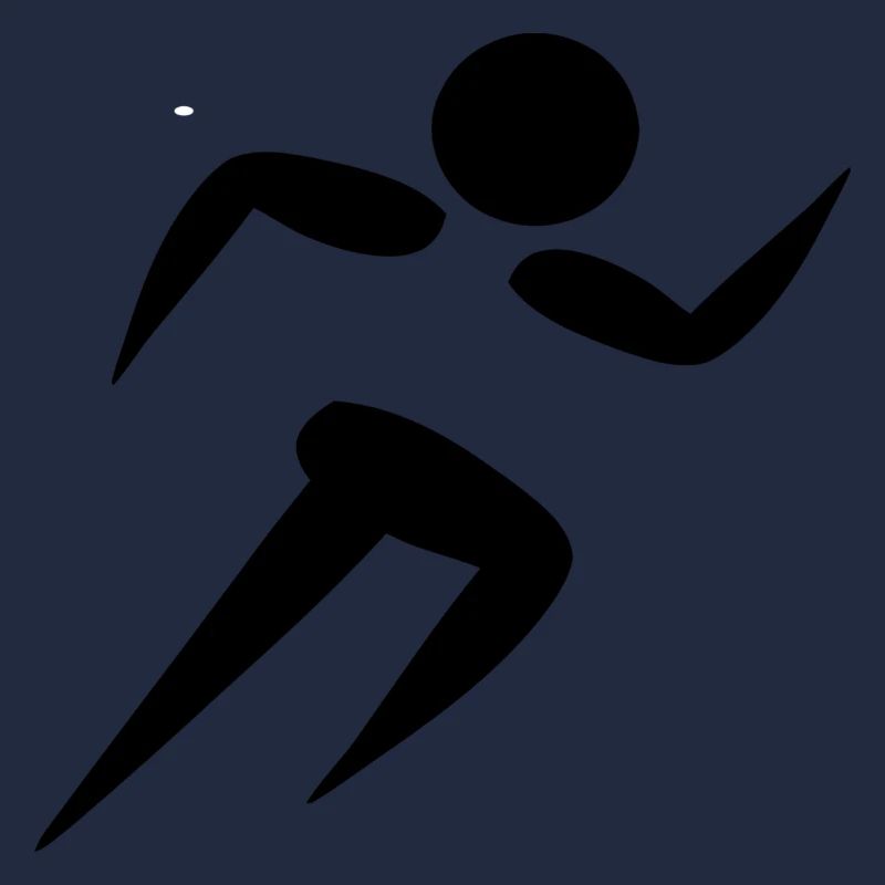 running running runner sprinter sprint silhouette