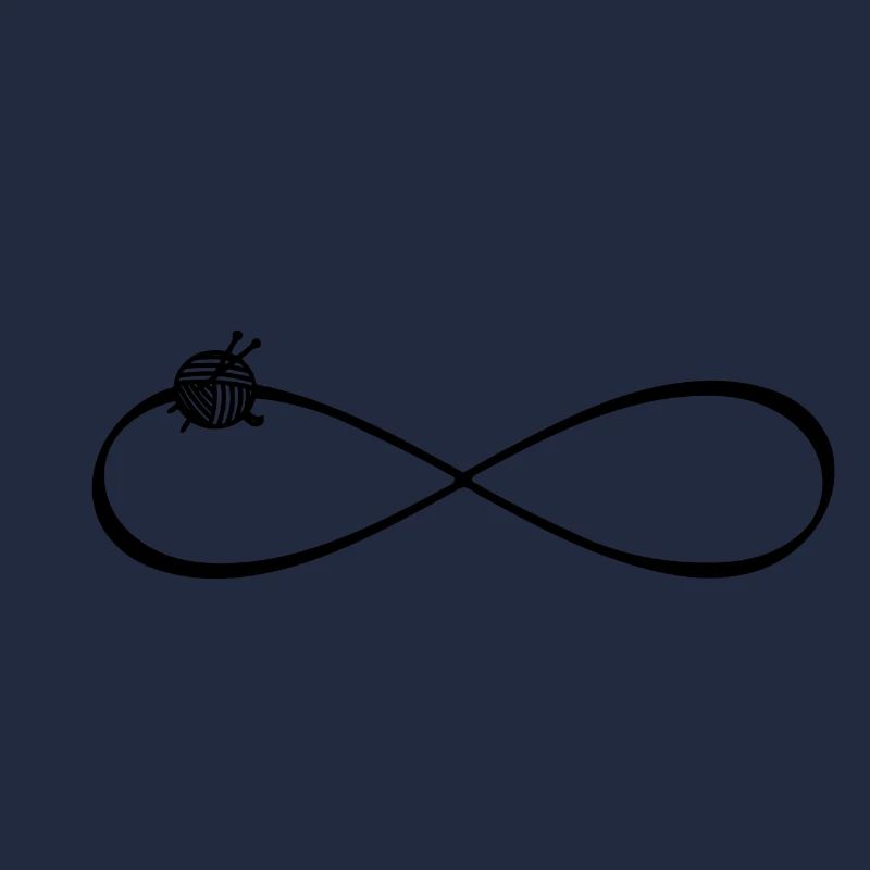 Knitting wool knitting needles infinity infinity