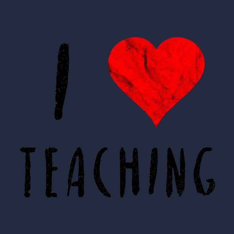 I love Teaching Lehrer Dozent Uni Geschenk Idee