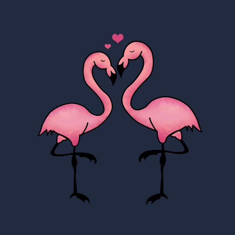 flamingos love