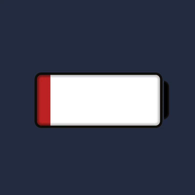 Battery (low / empty - 10%)