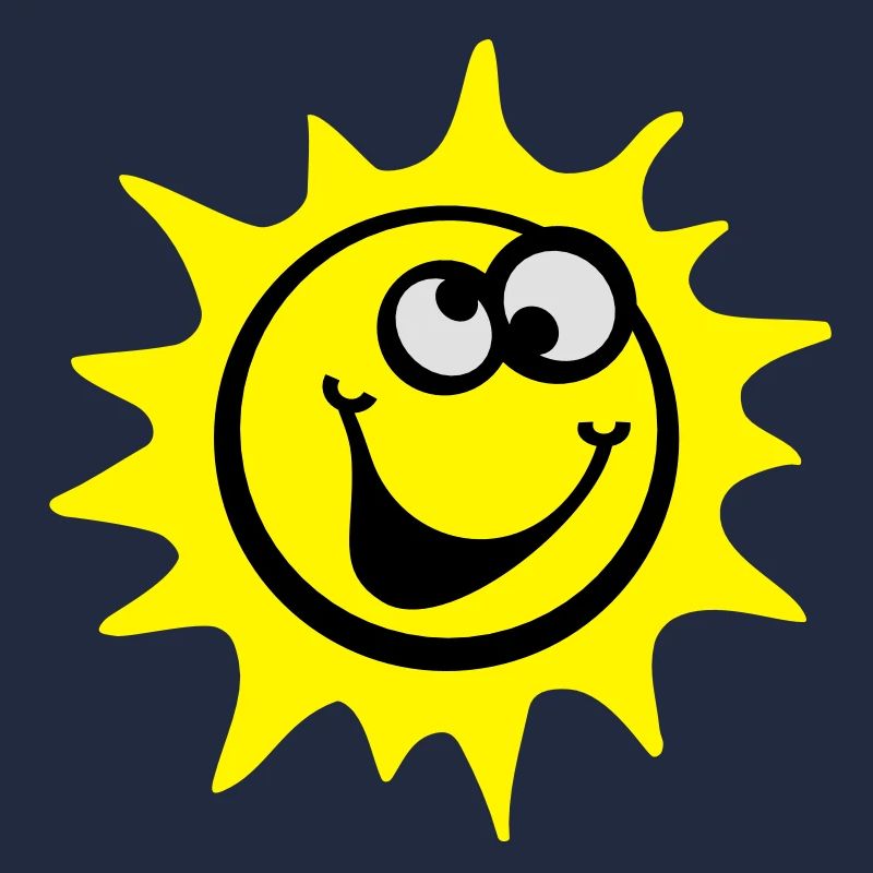 sun smiley 3c / comic style