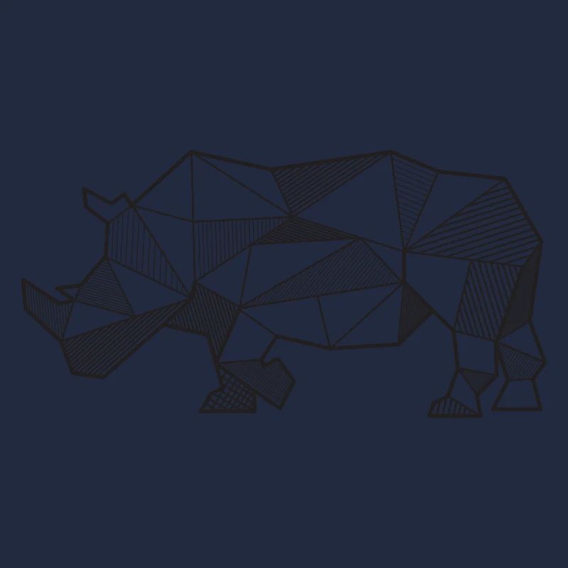 Nashorn geometrisch