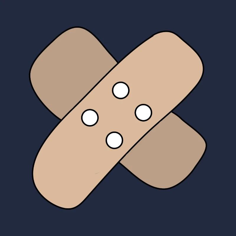 Patch, Wound, Injury, Healing, Gift Idea