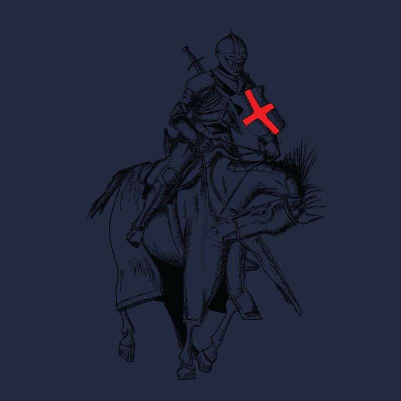 Chevalier - Croisé - Chevalier - Épée