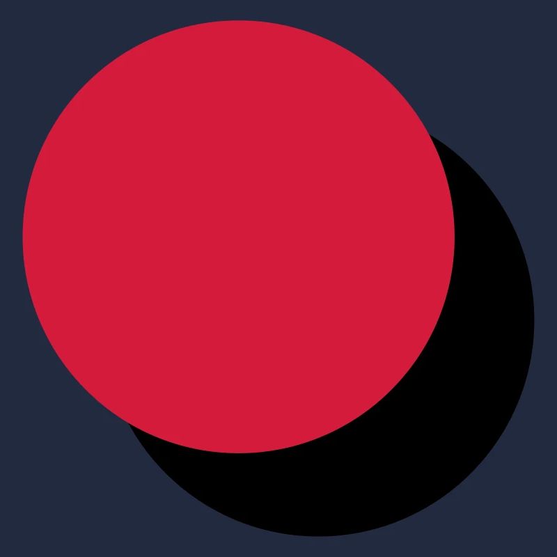 Two touching circles