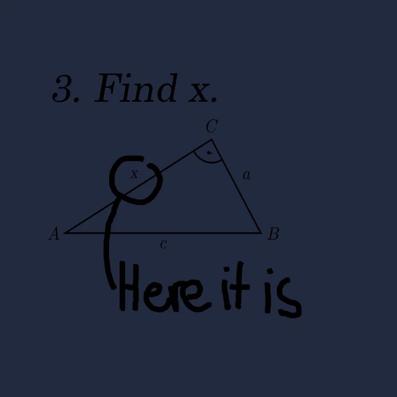 Finde X Mathe Design Lehrer Schüler Geschenkidee