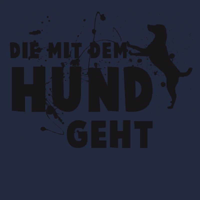 Die mit dem Hund geht - Statement