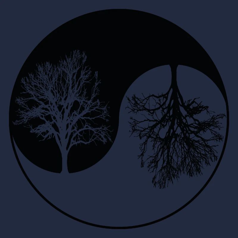 ying yang tree
