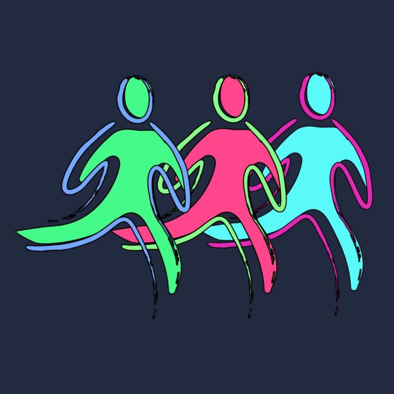 Running training, athletes