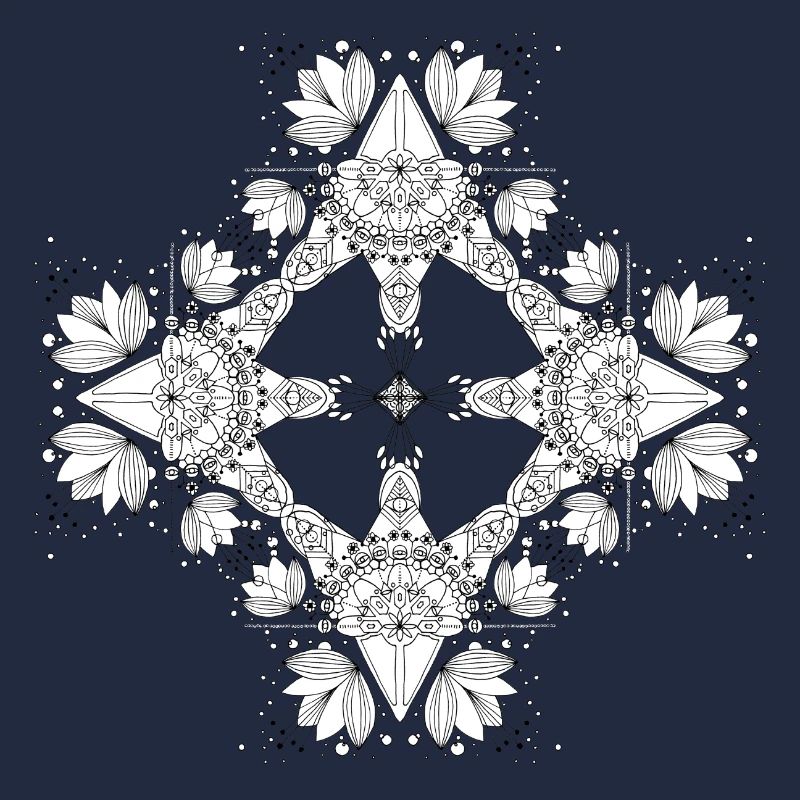 Water lily mandala
