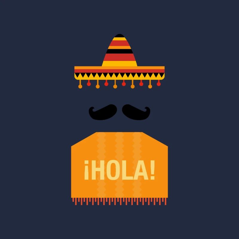 ¡Hola! Sombrero & Schnurrbart Fiesta