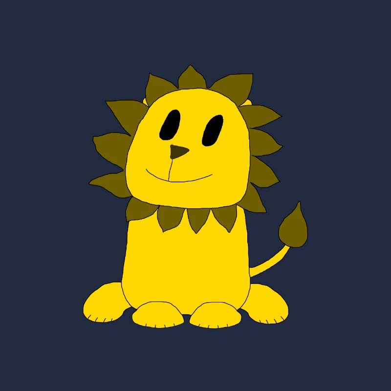 Lustiger Löwe Leo