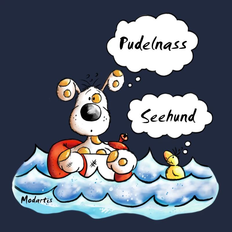 Ansichtssache - Hund - Ente - Wasser