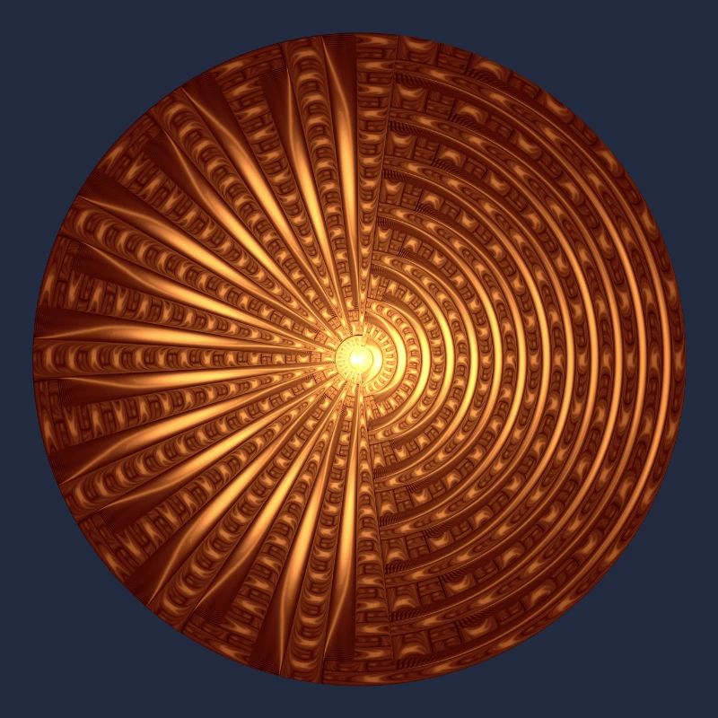 Mandala der Erdung Shirt