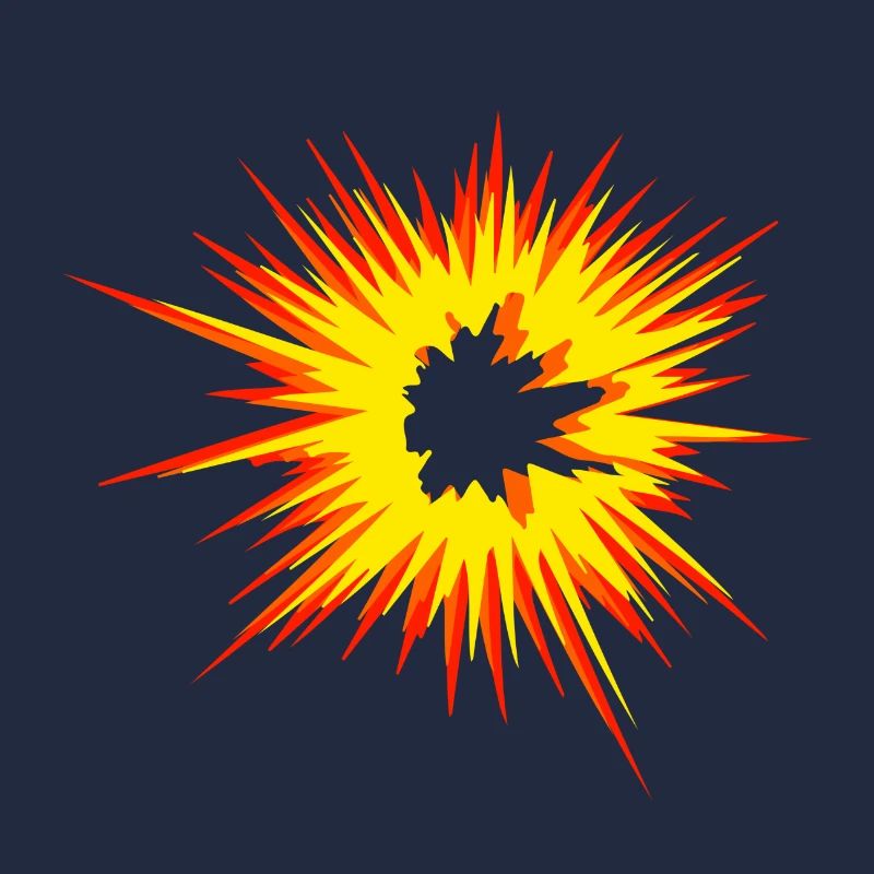 Explosion Star Flame