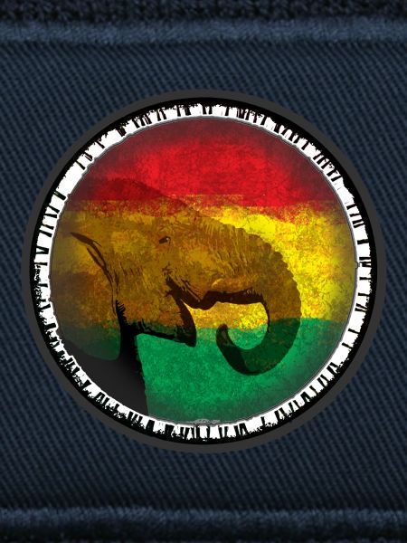 Elefantenwelt im Rasta-Design