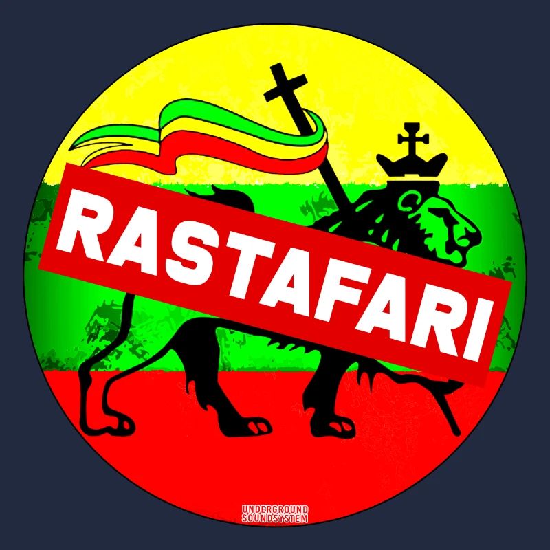 Rastafari Löwe Banner