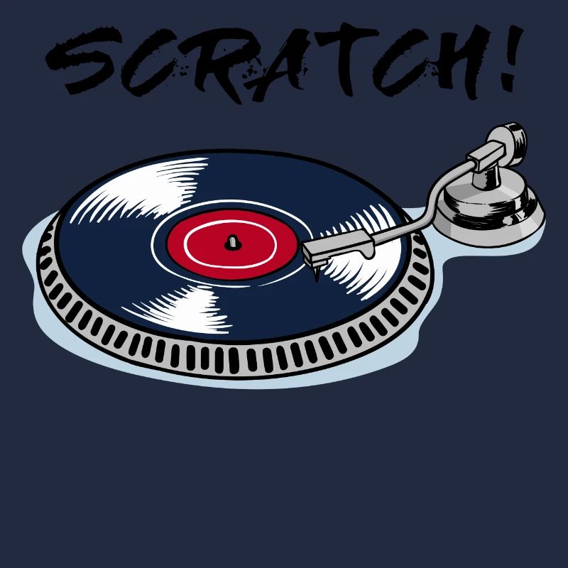 Scratch turntable record player beatbox vinyl