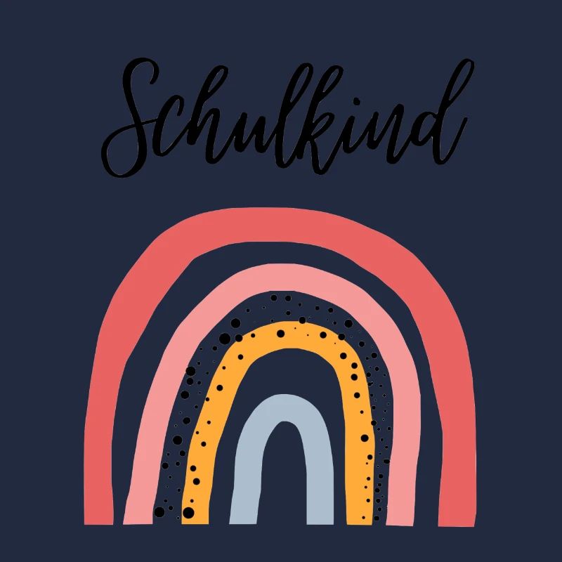 Schulkind Regenbogen Geschenkidee zur Einschulung
