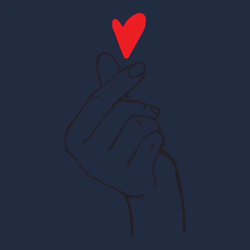 K-Pop Finger Heart