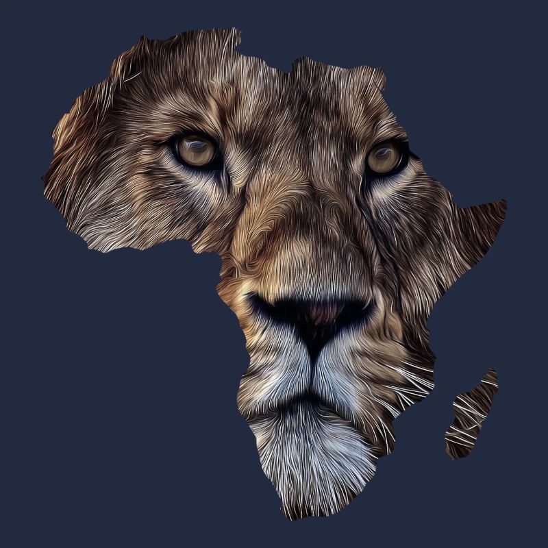 Afrika Löwe