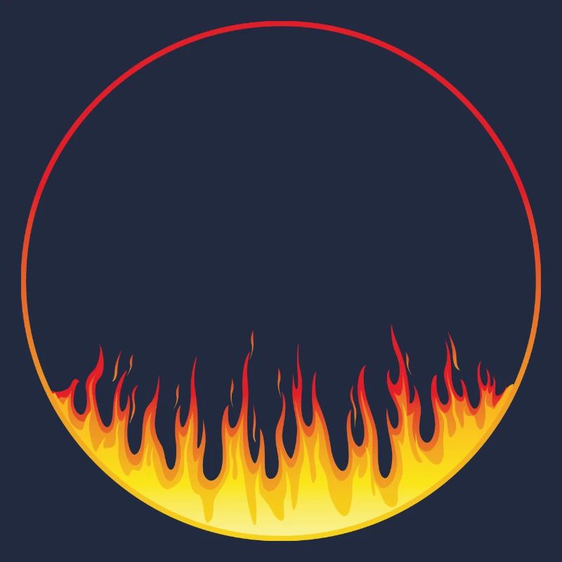 Circle on fire