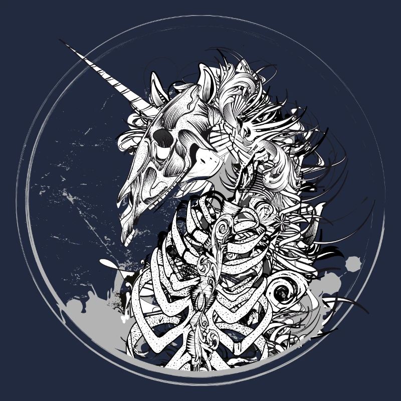 skeletonized unicorn extraordinary representation