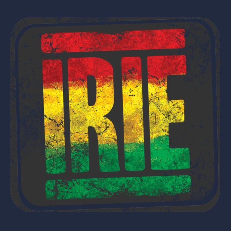 Authentic Rasta design with gradient