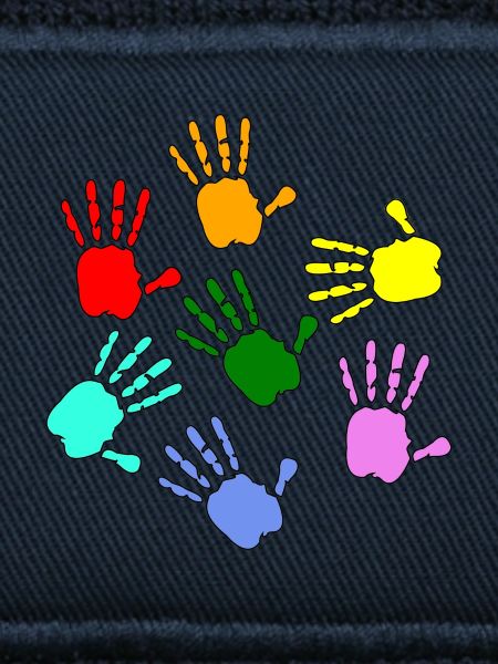 Hands Painting Kids