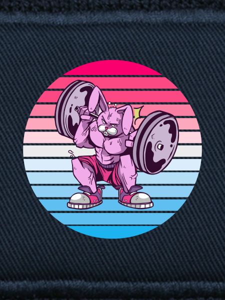 Rabbit Bodybuilder Design