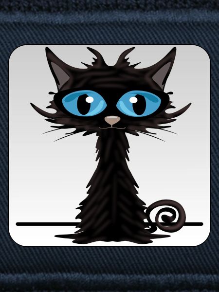 Schwarze Katze