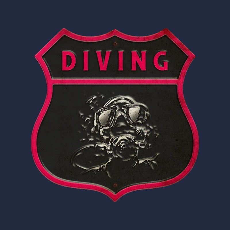 Motif Diver Crest