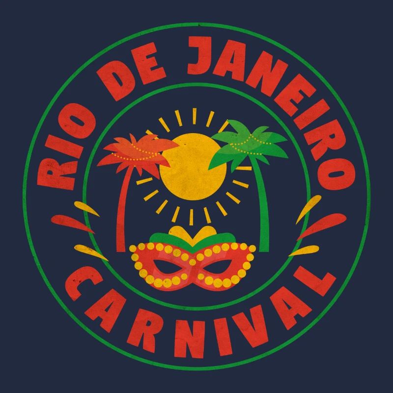 Rio Carnaval Sun Mask Logo