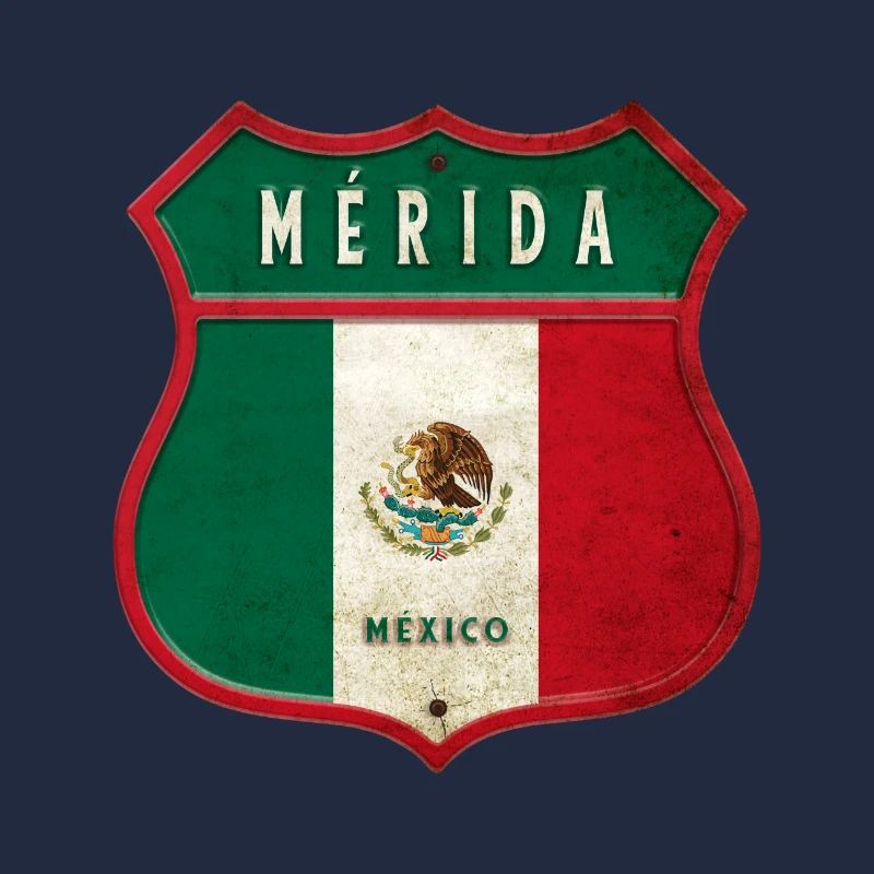 Mérida Mexiko Wappen Design