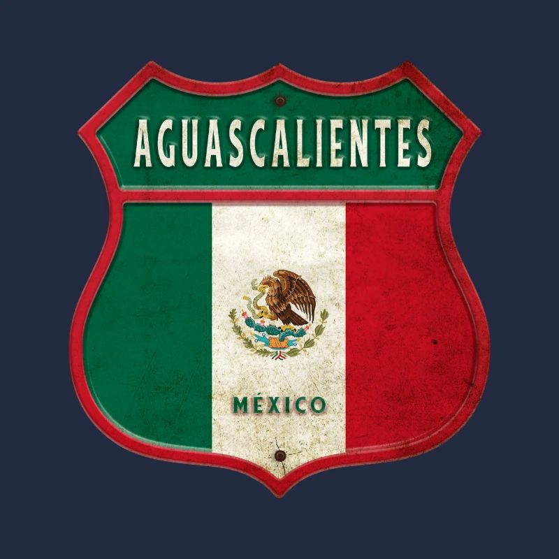 Aguascalientes Mexiko Wappen Design