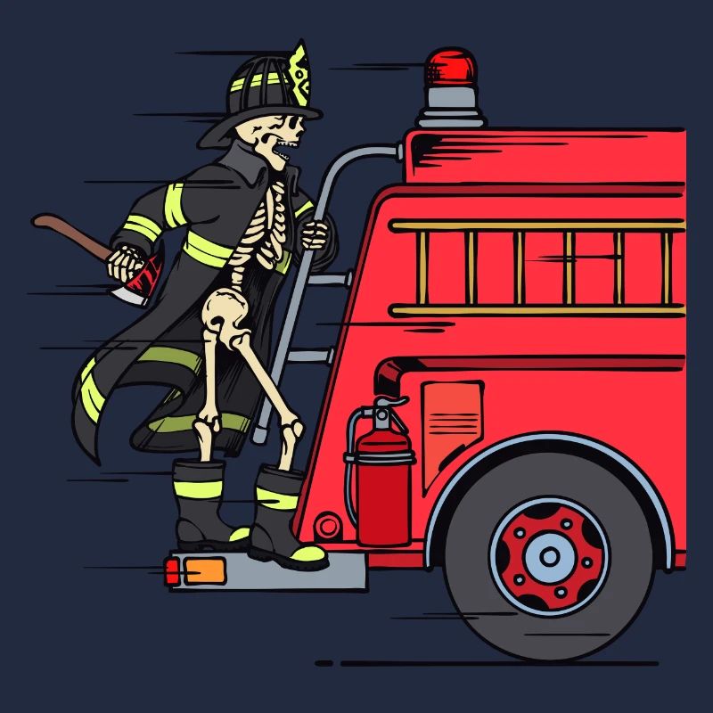 Fire Engine Firefighter Firefighter Rescuer