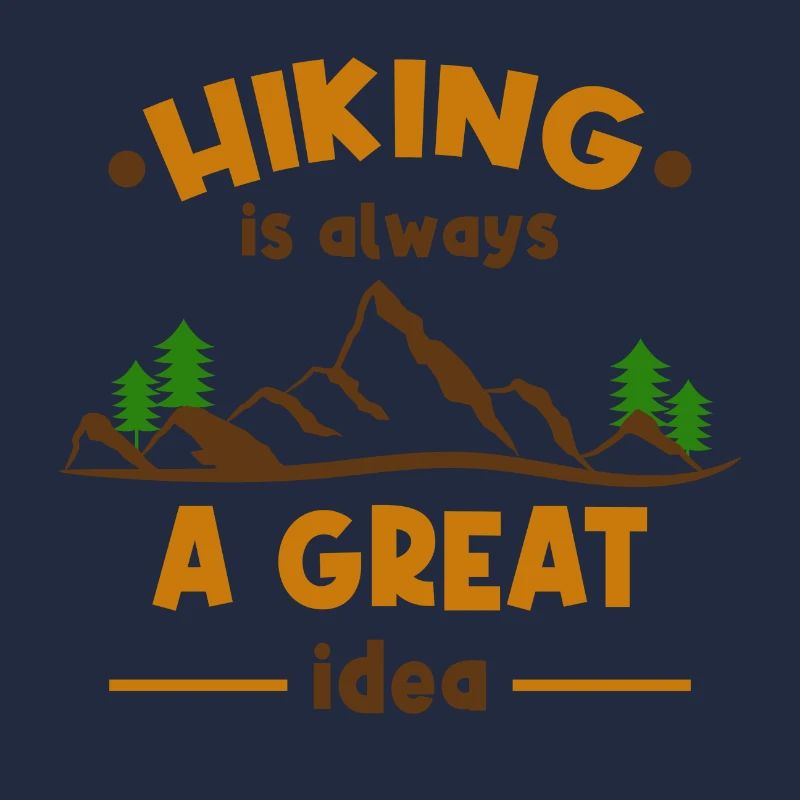 Wanderwege Bergsteigen Statement Wanderer Wandern