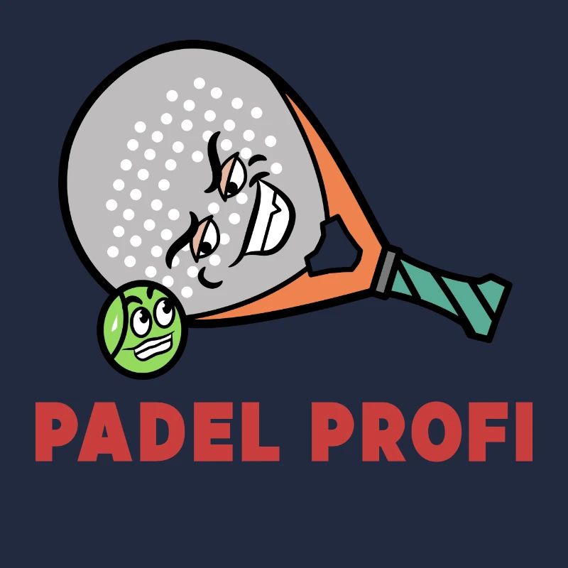 Padelspiel Racket Ball Statement Freizeit Padel