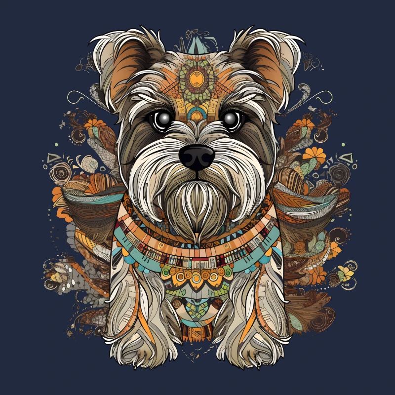 Mosaik-Hund