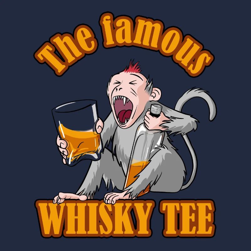 Das berühmte Whisky-Tee – Aper'Monkey Edition