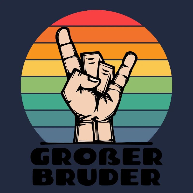 Stolzer Großer Bruder Statement Bruderherz