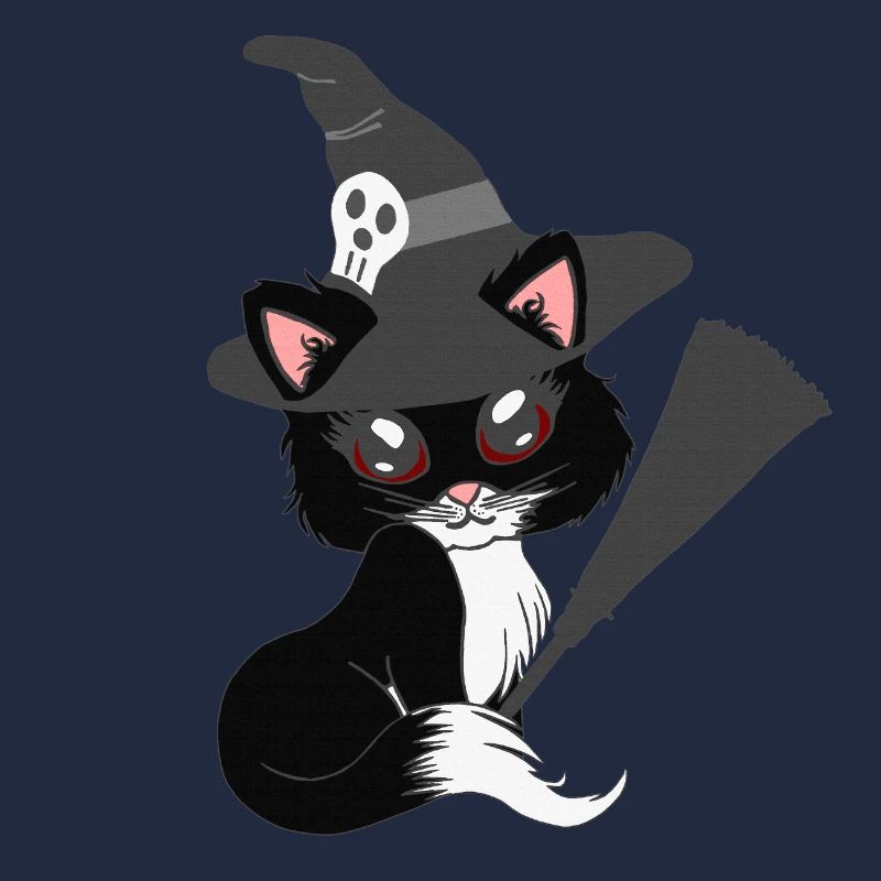 Kätzchen, hexen Design, Mädchen