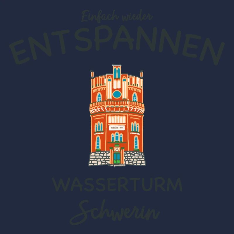 Schwerin, Wasserturm Weinberg, einfach Entspannen