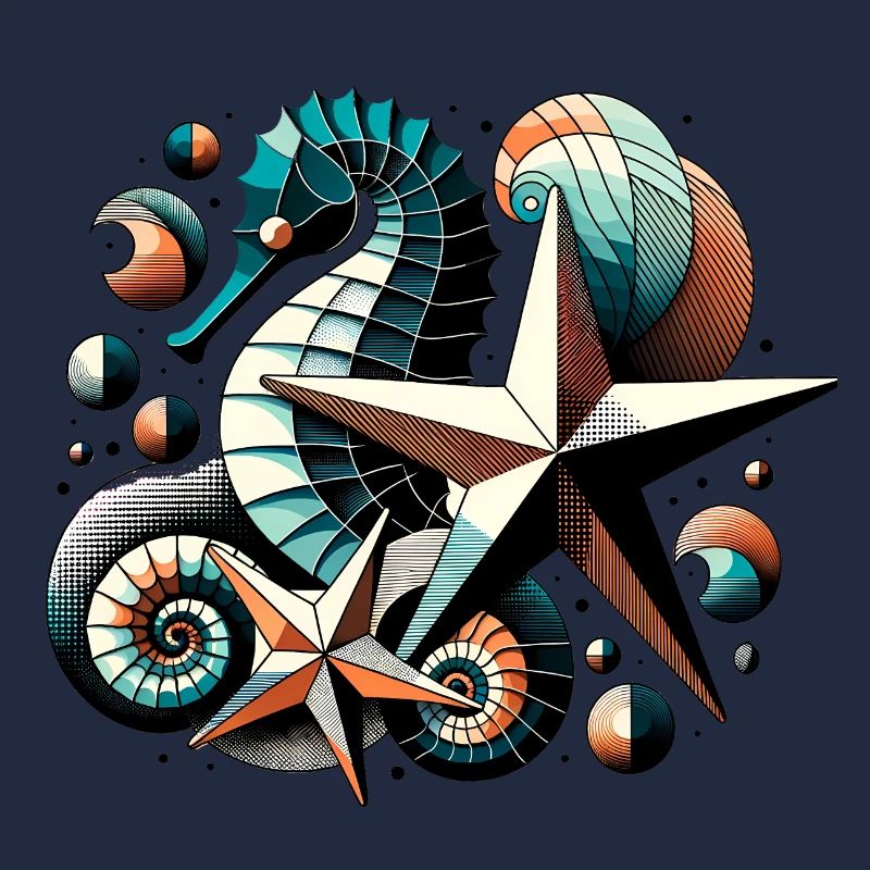 Des créatures marines élégantes