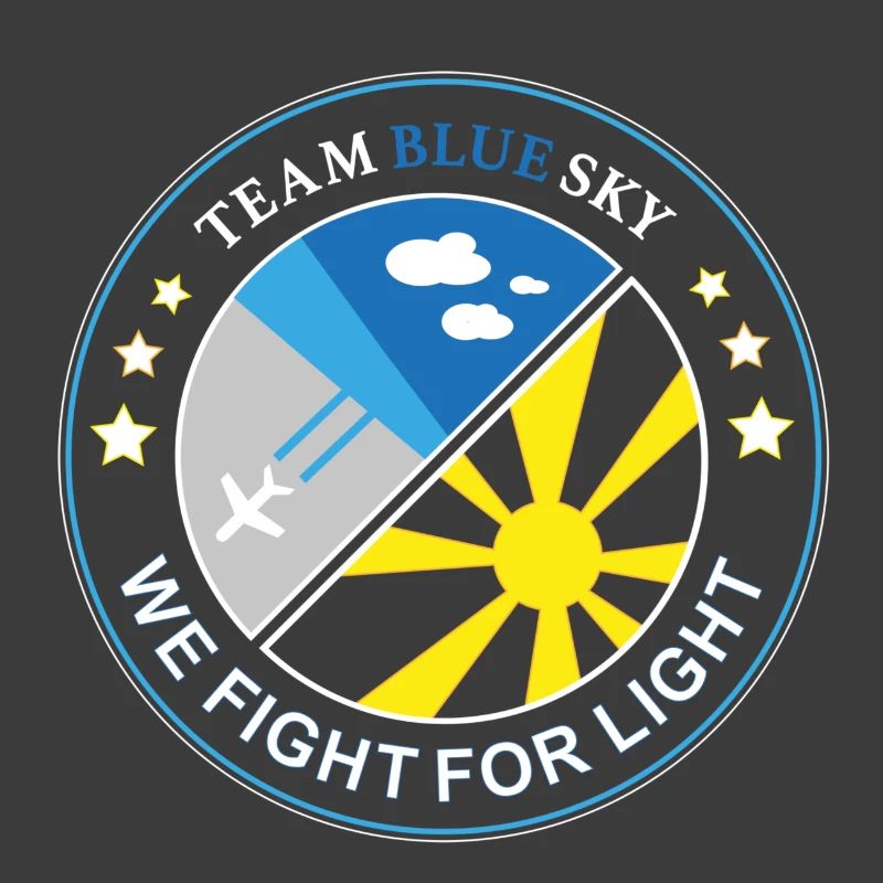 Blue Sky Flight Team Abzeichen