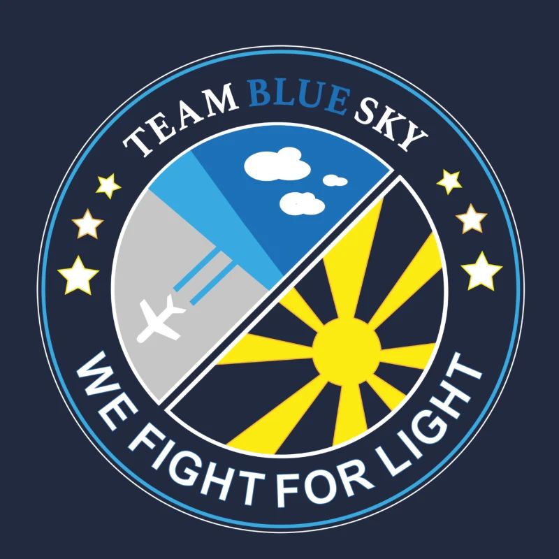 Blue Sky Flight Team Abzeichen
