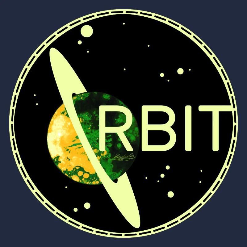 Saturne orbite planète orbite spatiale univers des années 70